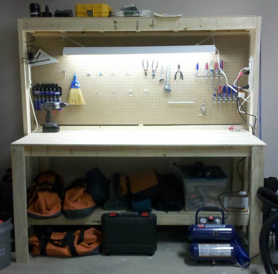 Easy Workbench Plans Family Handyman DIY Woodwork Making Plans ...